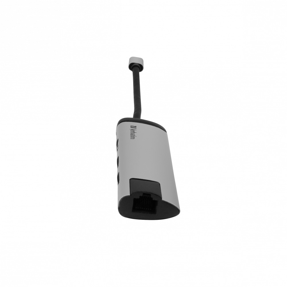 Verbatim USB-C Multiport Hub / 2x USB 3.0, HDMI, Gigabit Ethernet