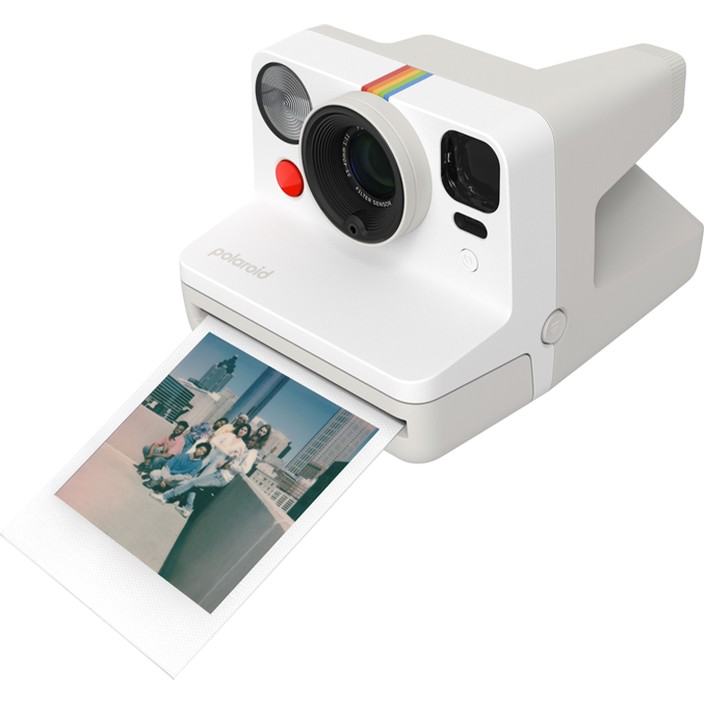Polaroid Now Gen 3 Fotoğraf Makinesi (Pebble White) + 8'li Color Film Bundle