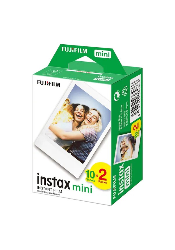 Instax mini 12 Mavi Fotoğraf Makinesi ve 20'li Film