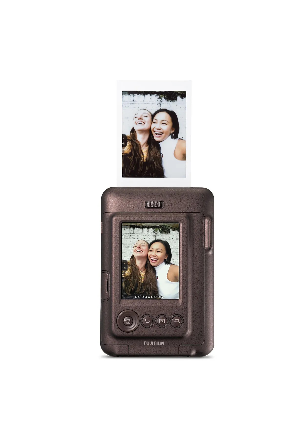 Instax mini LiPlay Deep Bronze Fotoğraf Makinesi ve 20'li Film