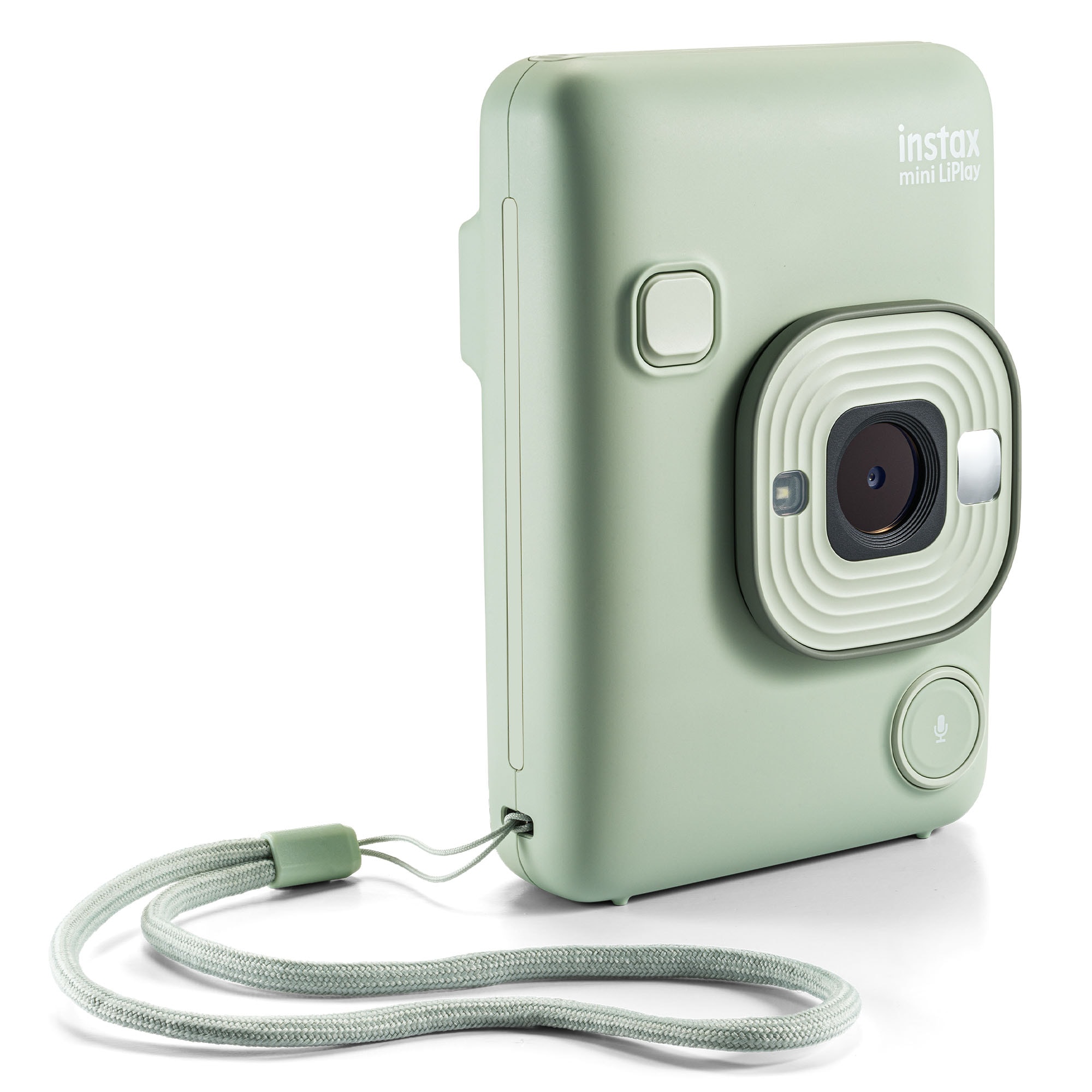 Instax Mini LiPlay Matcha Green Fotoğraf Makinesi + Çanta ve 20'li Film