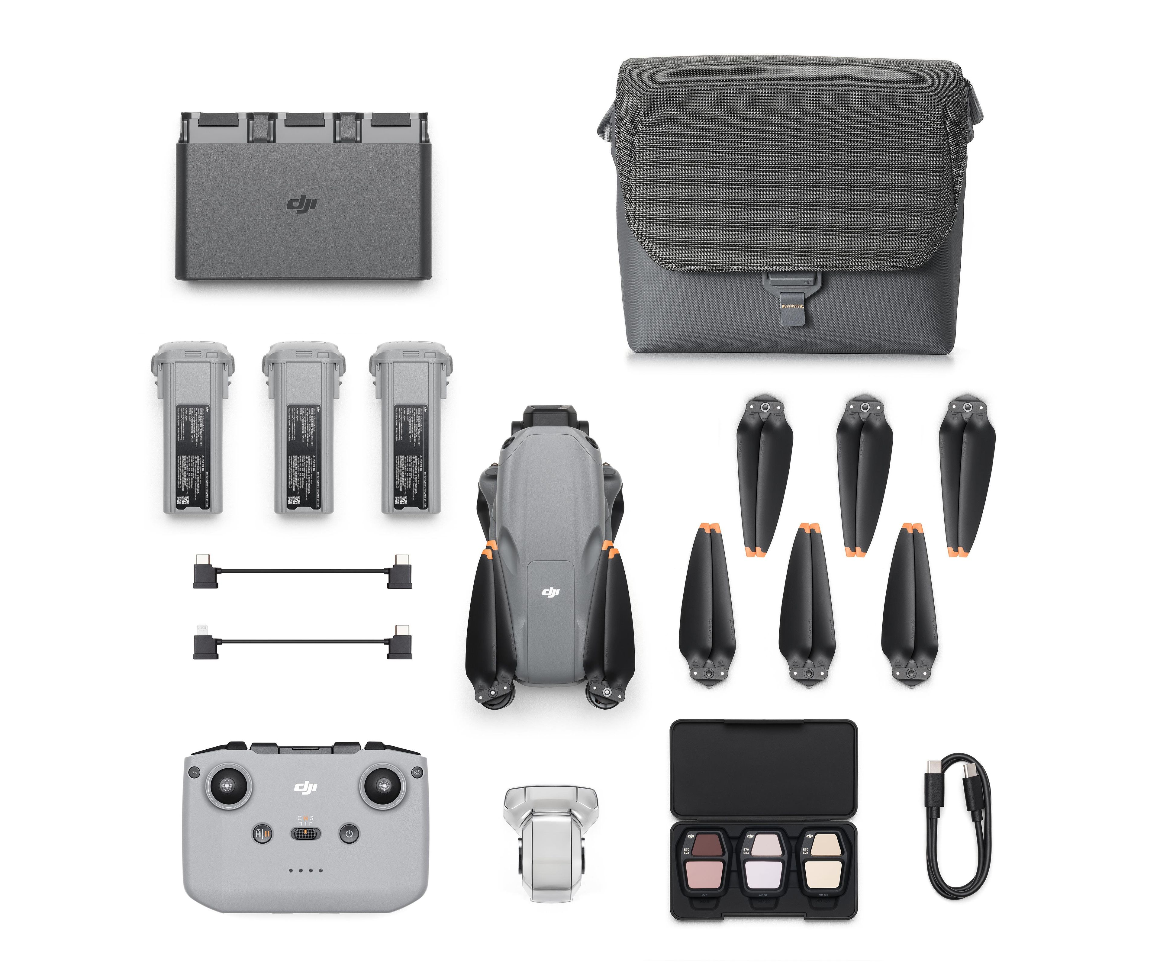 DJI Air 3S Fly More Combo (DJI RC-N3) (DJI Türkiye Karacasulu Garantili)