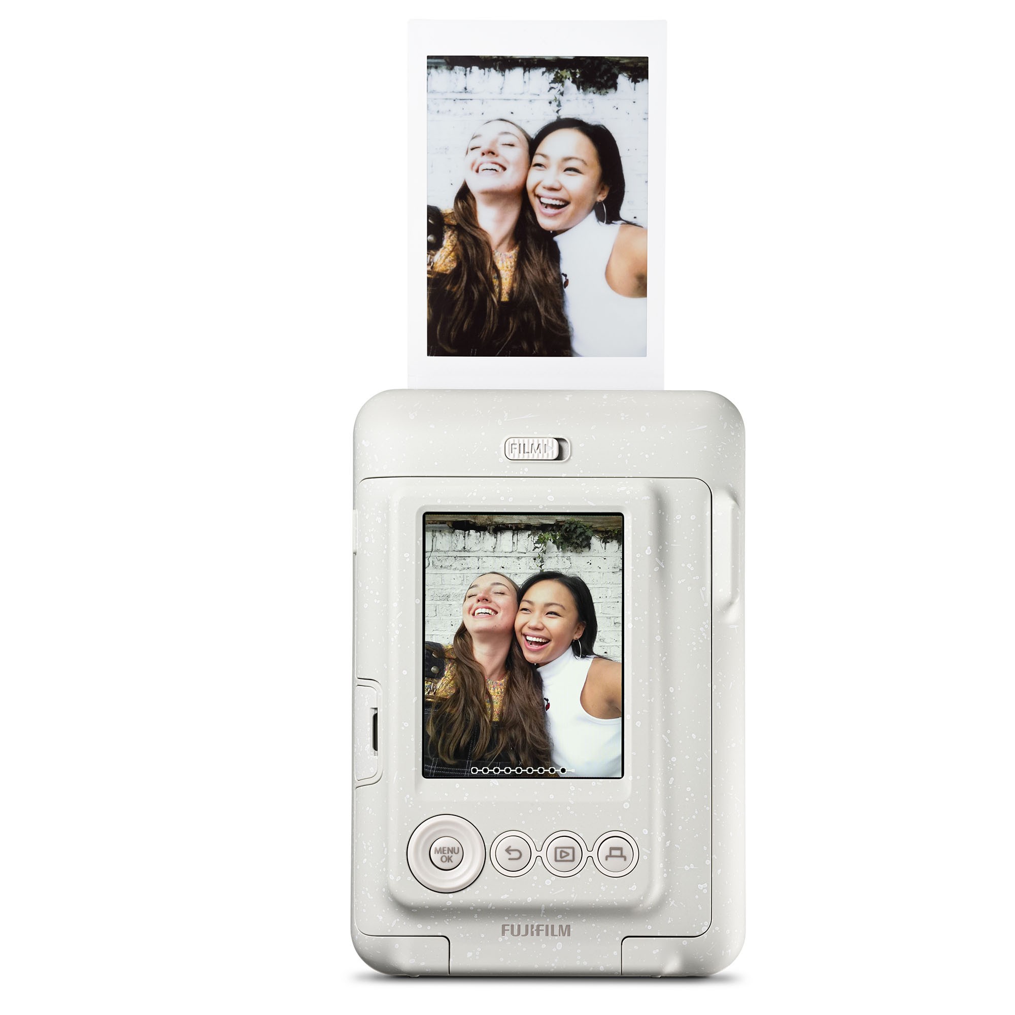Instax mini LiPlay Misty White Fotoğraf Makinesi 