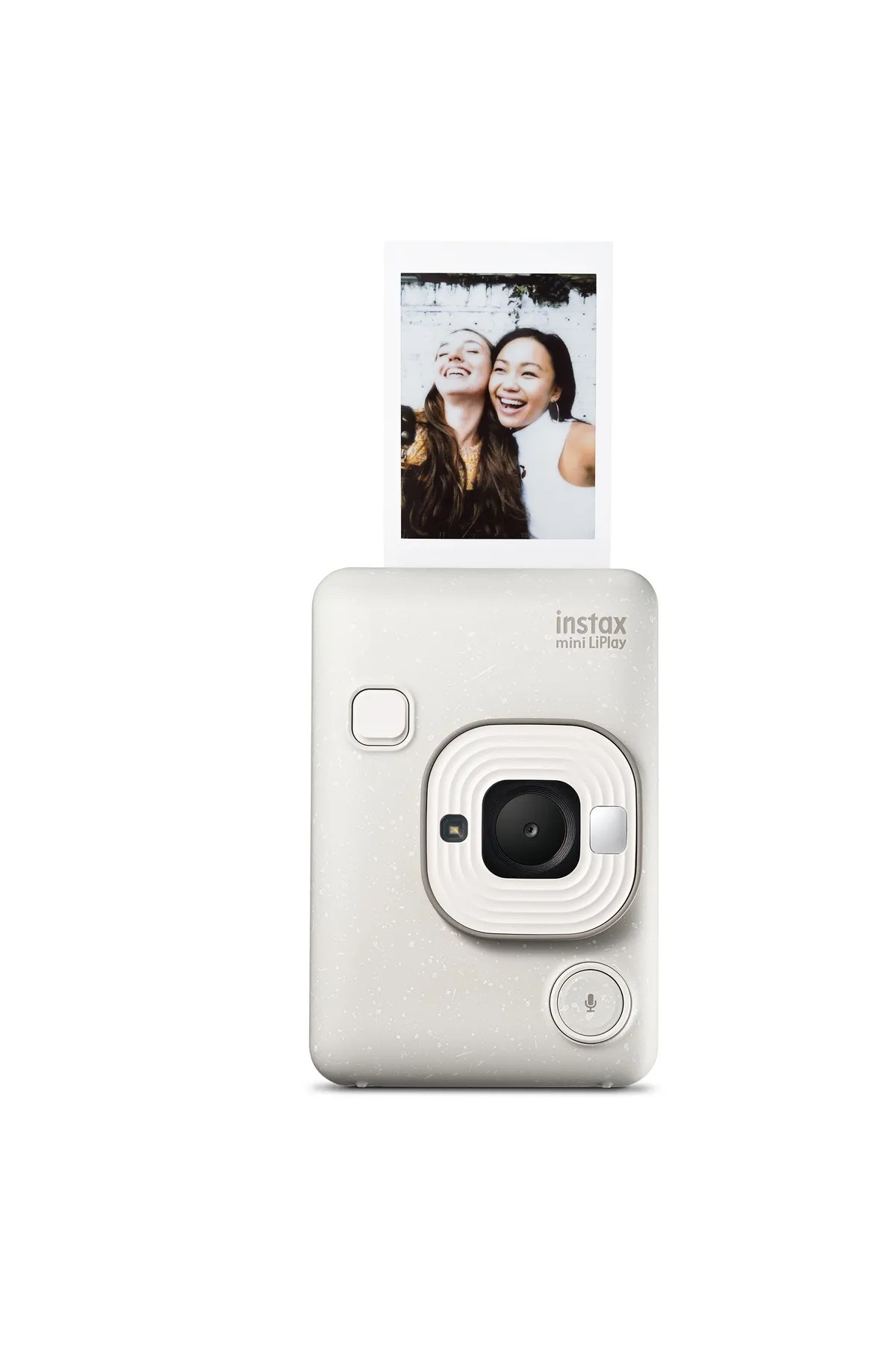 Instax mini LiPlay Misty White Fotoğraf Makinesi ve 20'li Film