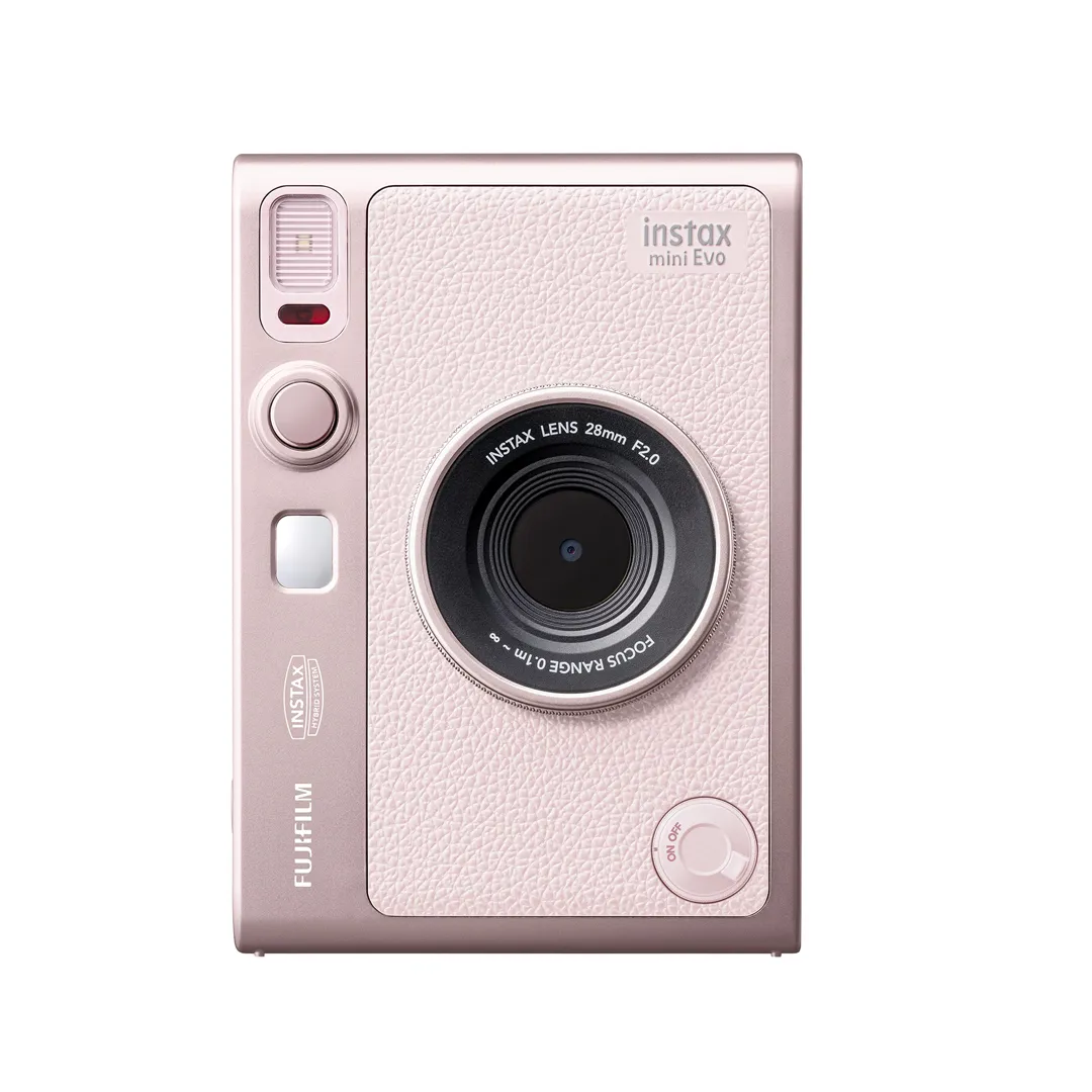 Instax Mini Evo Gentle Rose ve 20'li Film (Albüm ve Magnet Hediyeli)