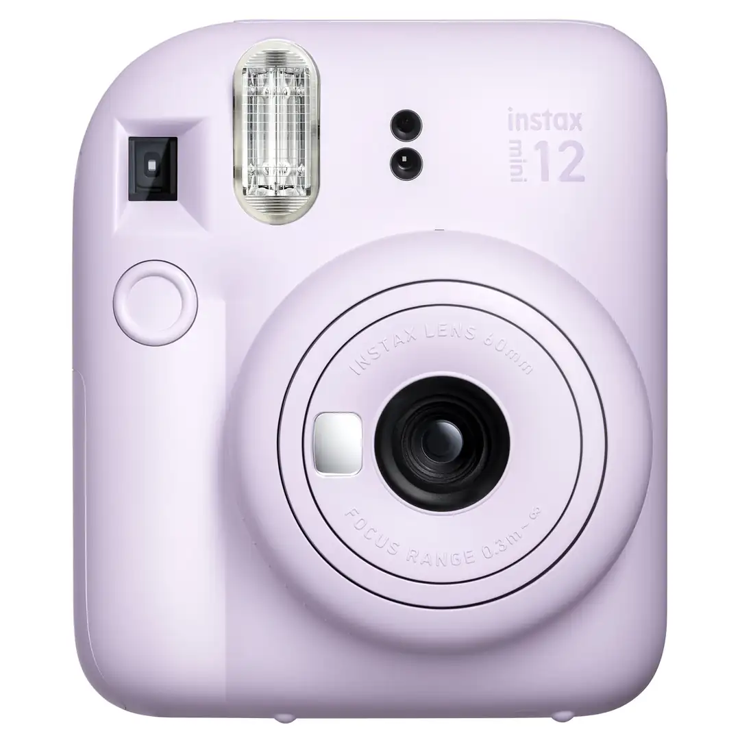 Instax Mini 12 Lila Fotoğaf Makinesi + Çanta ve 20'li Film (Albüm ve Magnet Hediyeli)