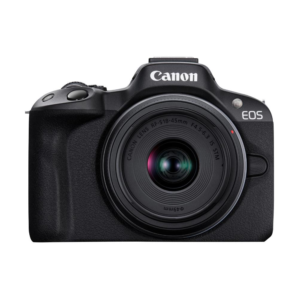 Canon EOS R50 + RF-S 18-45mm f4.5-6.3 IS STM Content Creator Kit 