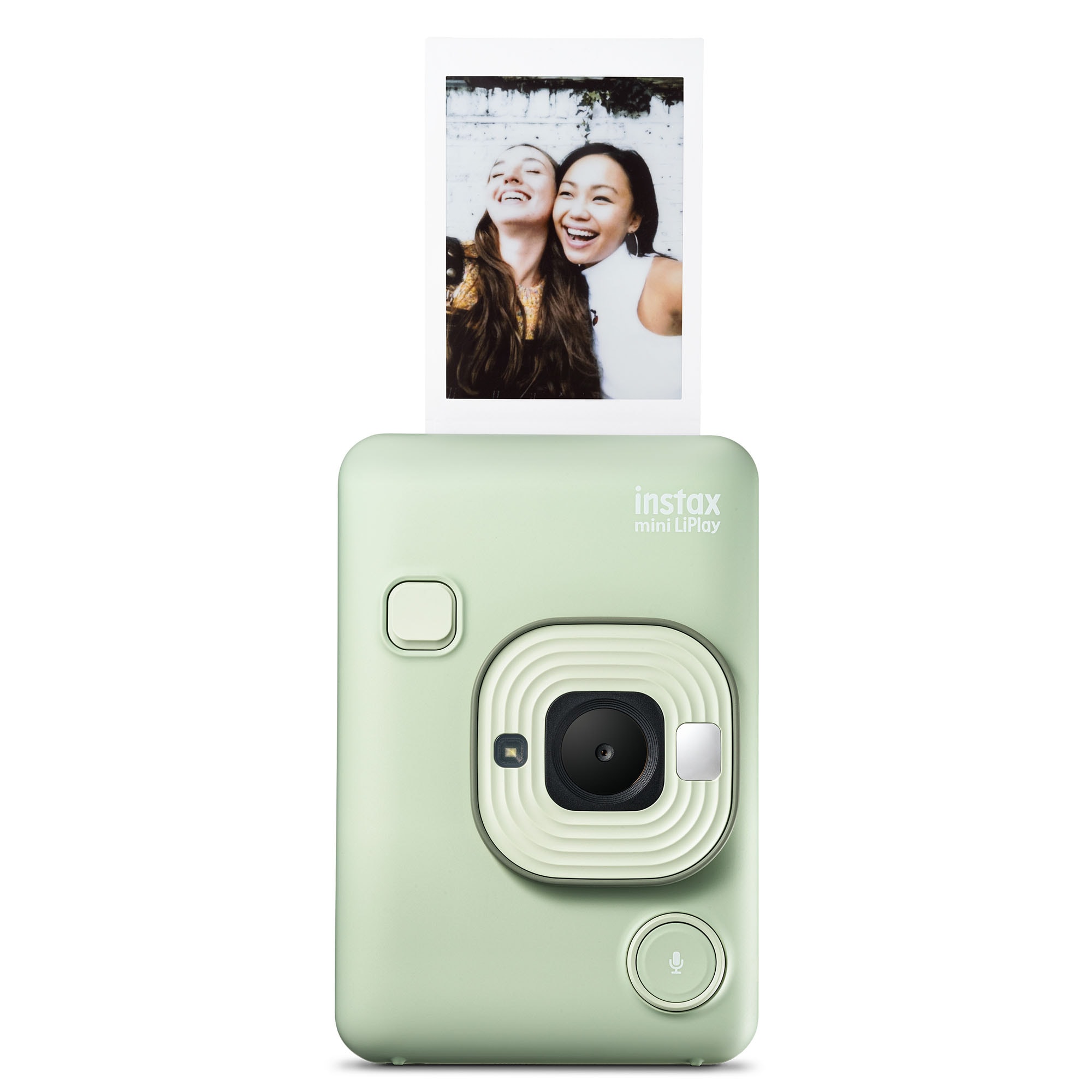 Instax Mini LiPlay Matcha Green Fotoğraf Makinesi + Çanta ve 20'li Film