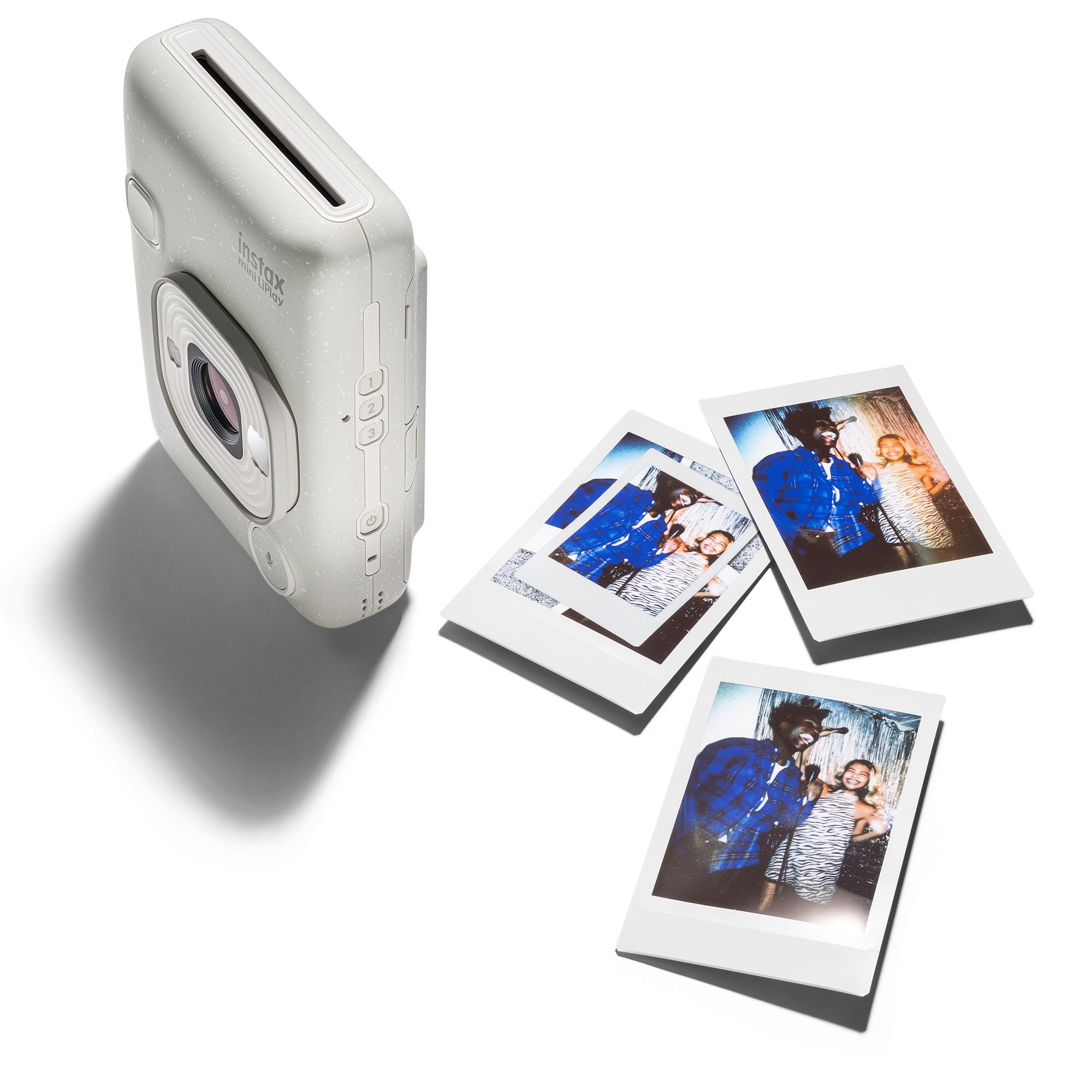 Instax mini LiPlay Misty White Fotoğraf Makinesi 