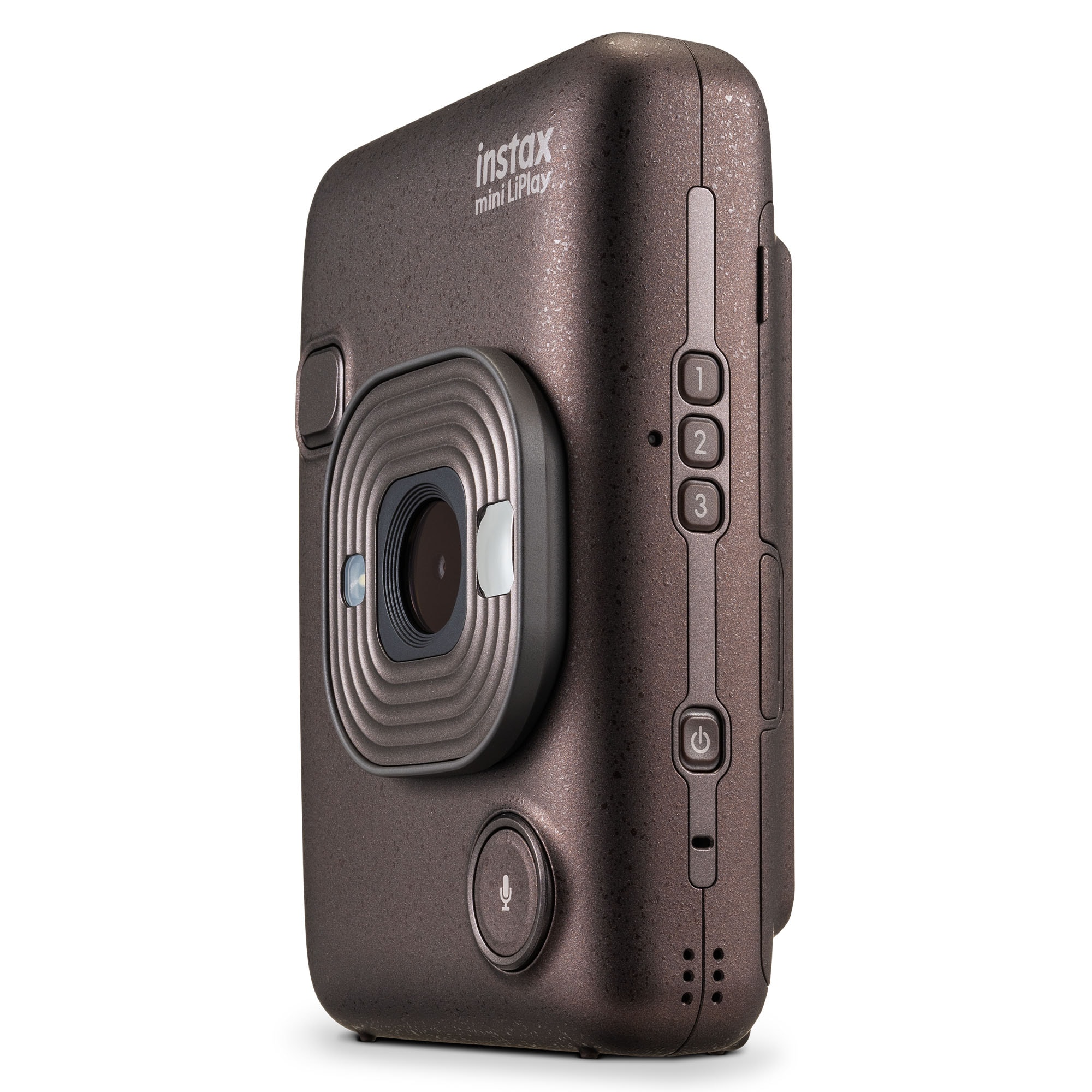 Instax Mini LiPlay Deep Bronze Fotoğraf Makinesi + Çanta ve 20'li Film
