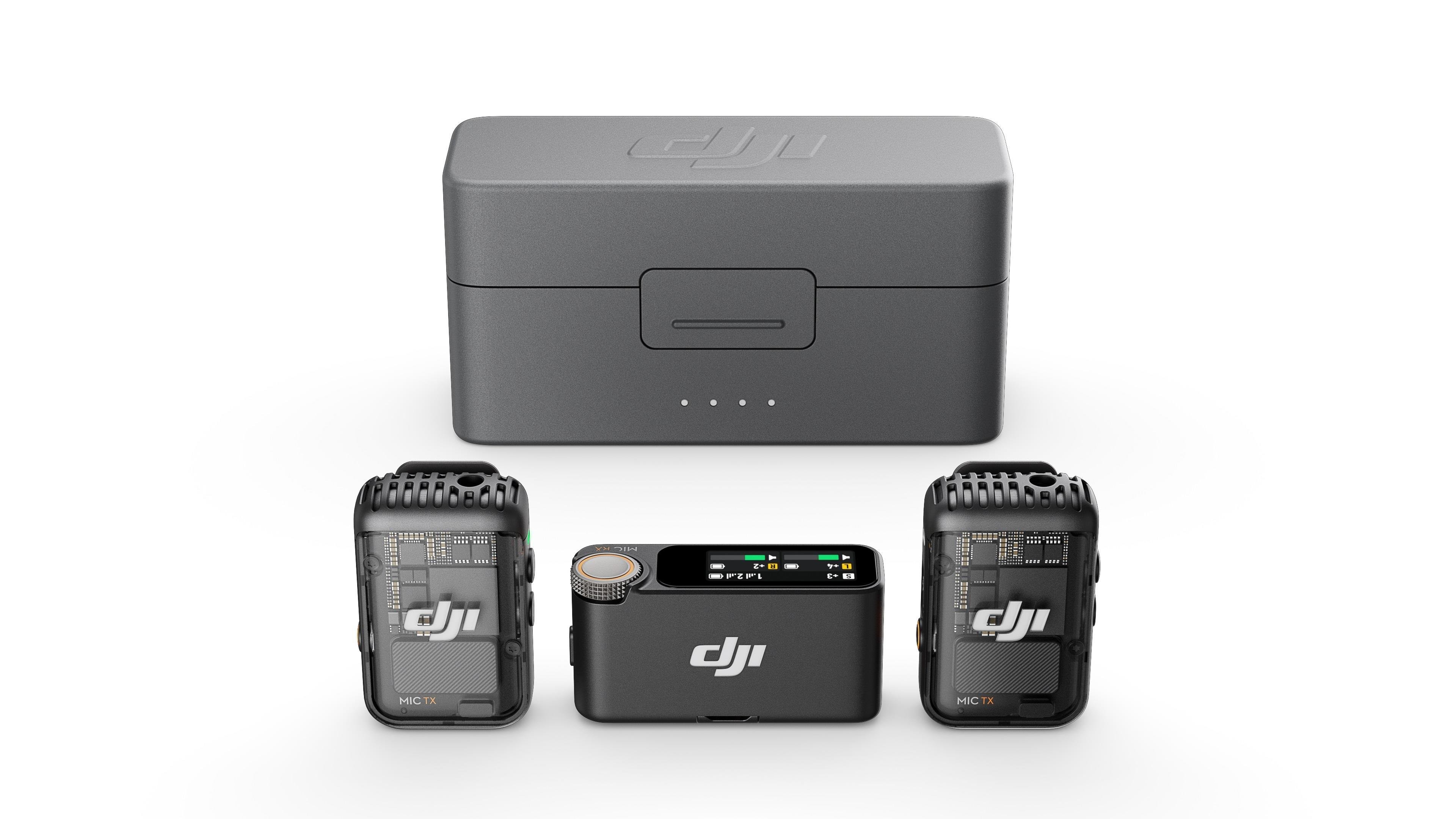 DJI MIC 2 (2TX+1 RX+Charging Case) (DJI Türkiye Karacasulu Garantili)
