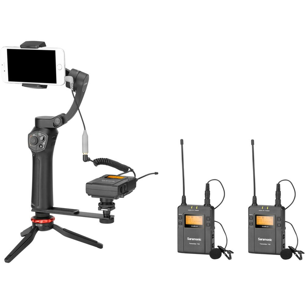 Saramonic UwMic9 (TX9 TX9 RX9) Kablosuz Yaka Mikrofonu