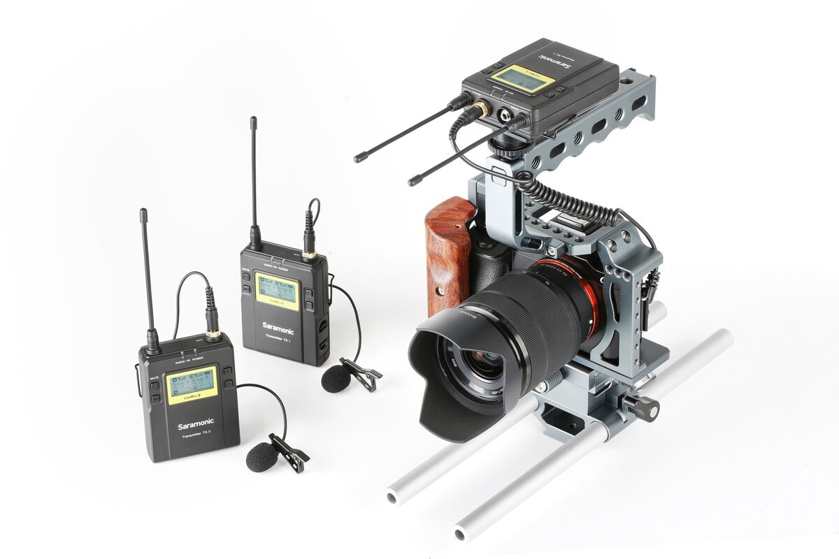 Saramonic UwMic9 (TX9 TX9 RX9) Kablosuz Yaka Mikrofonu