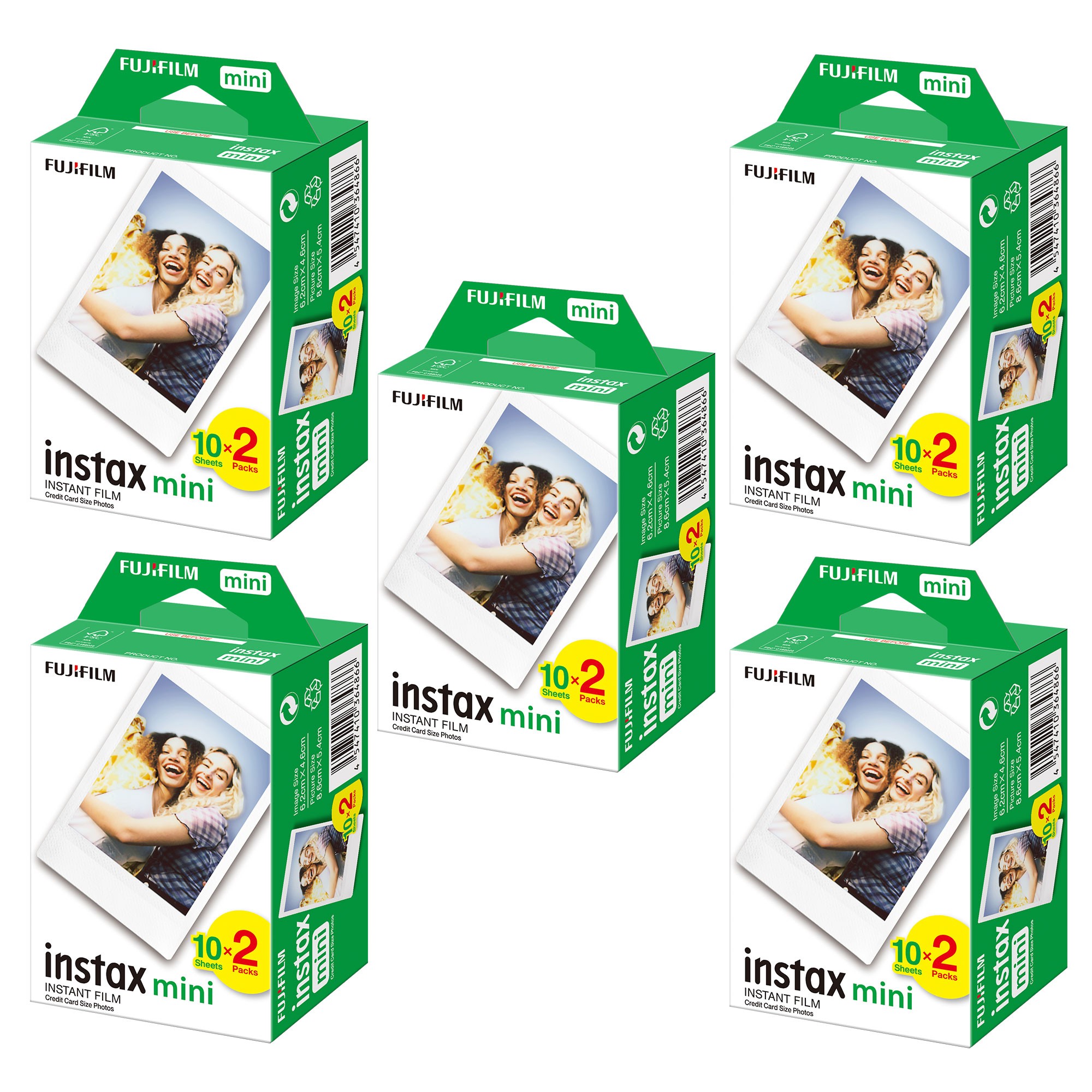 Instax Mini 20'li Film (5'li Set)
