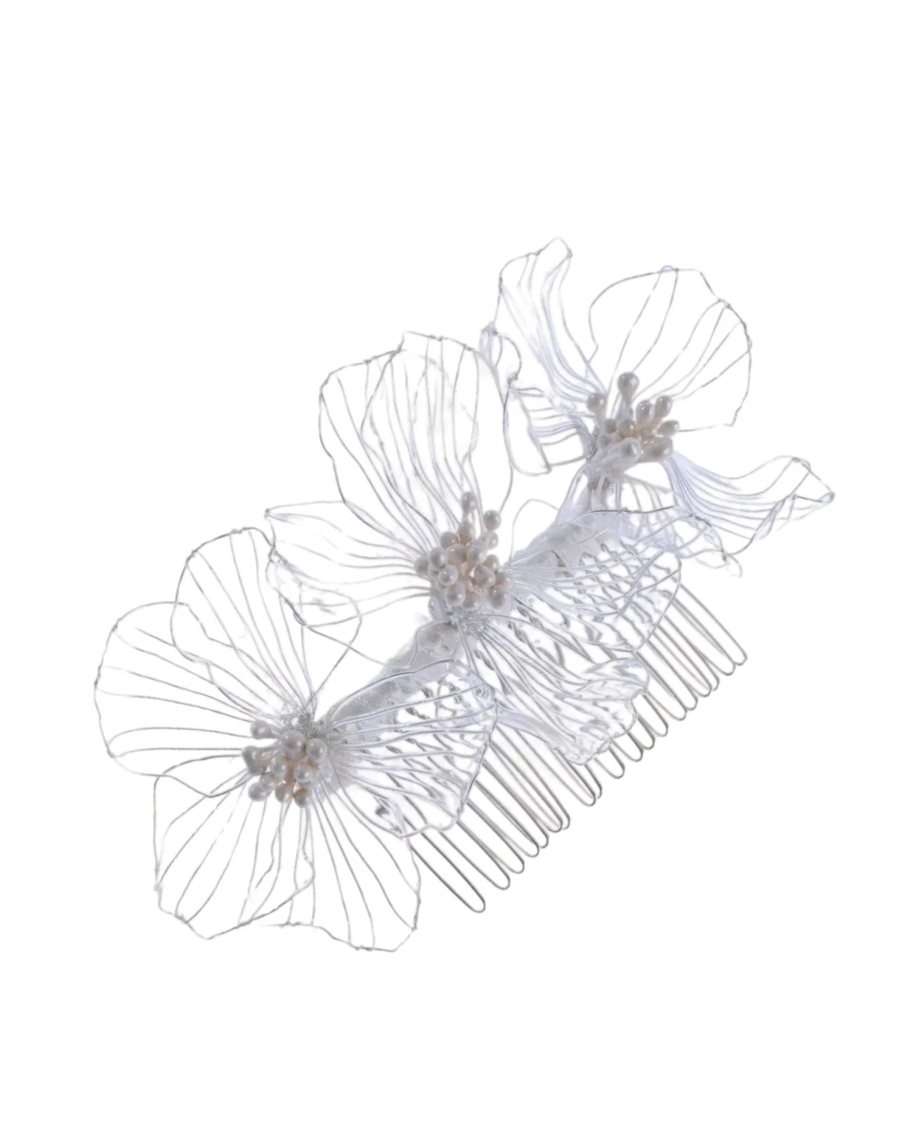 Talia Silver Comb
