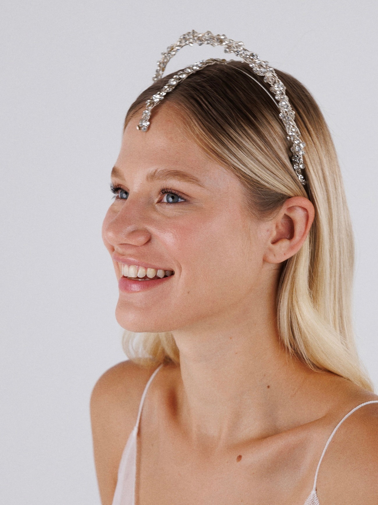 Lois Silver Headpiece
