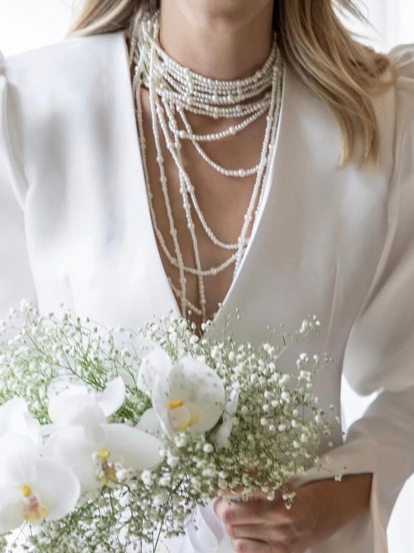 Pearl Cascade Necklace