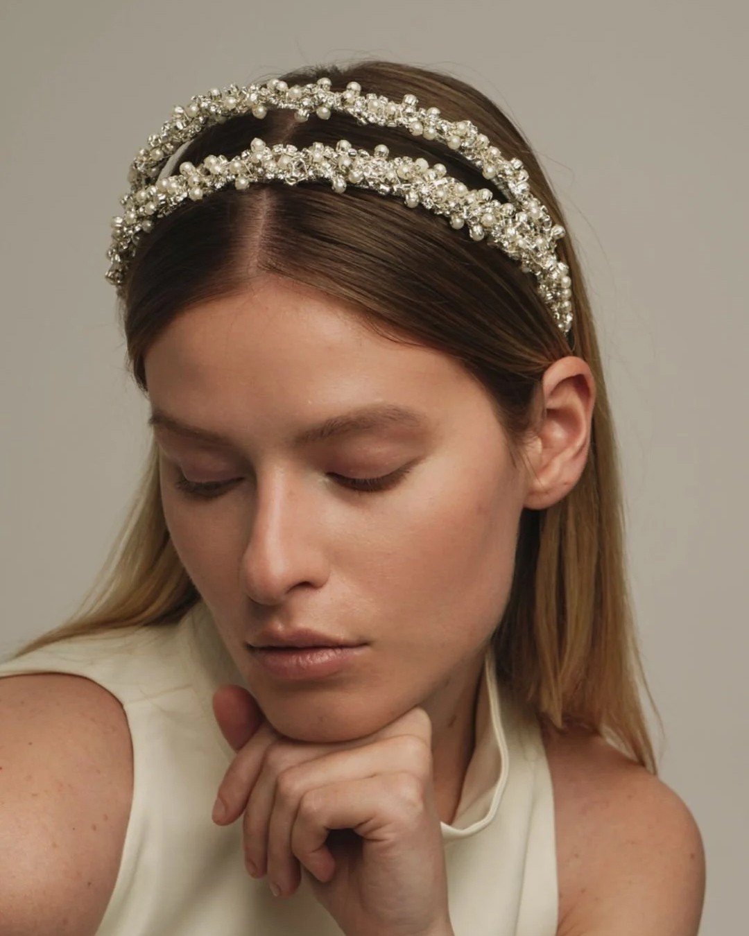 Tresa Pearl Headpiece