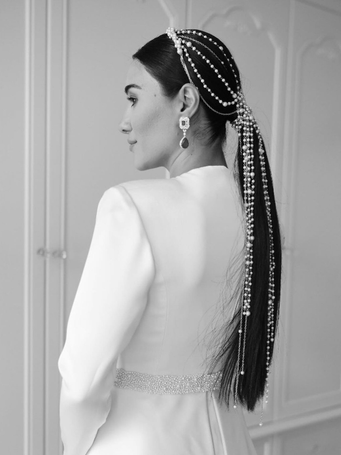 Pearl Chain Headpiece