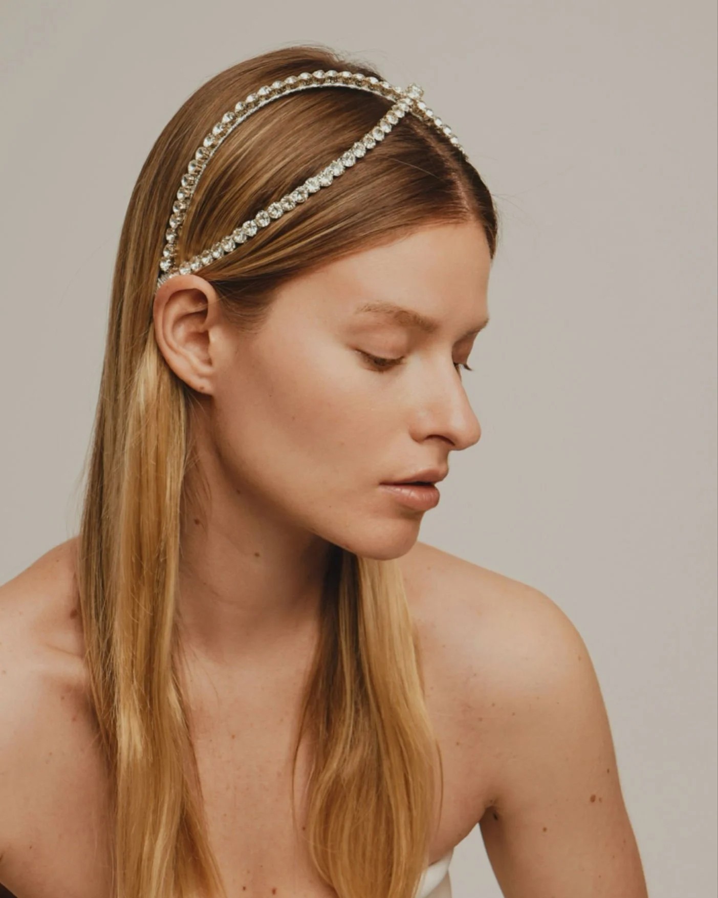 Bianca Silver Headpiece