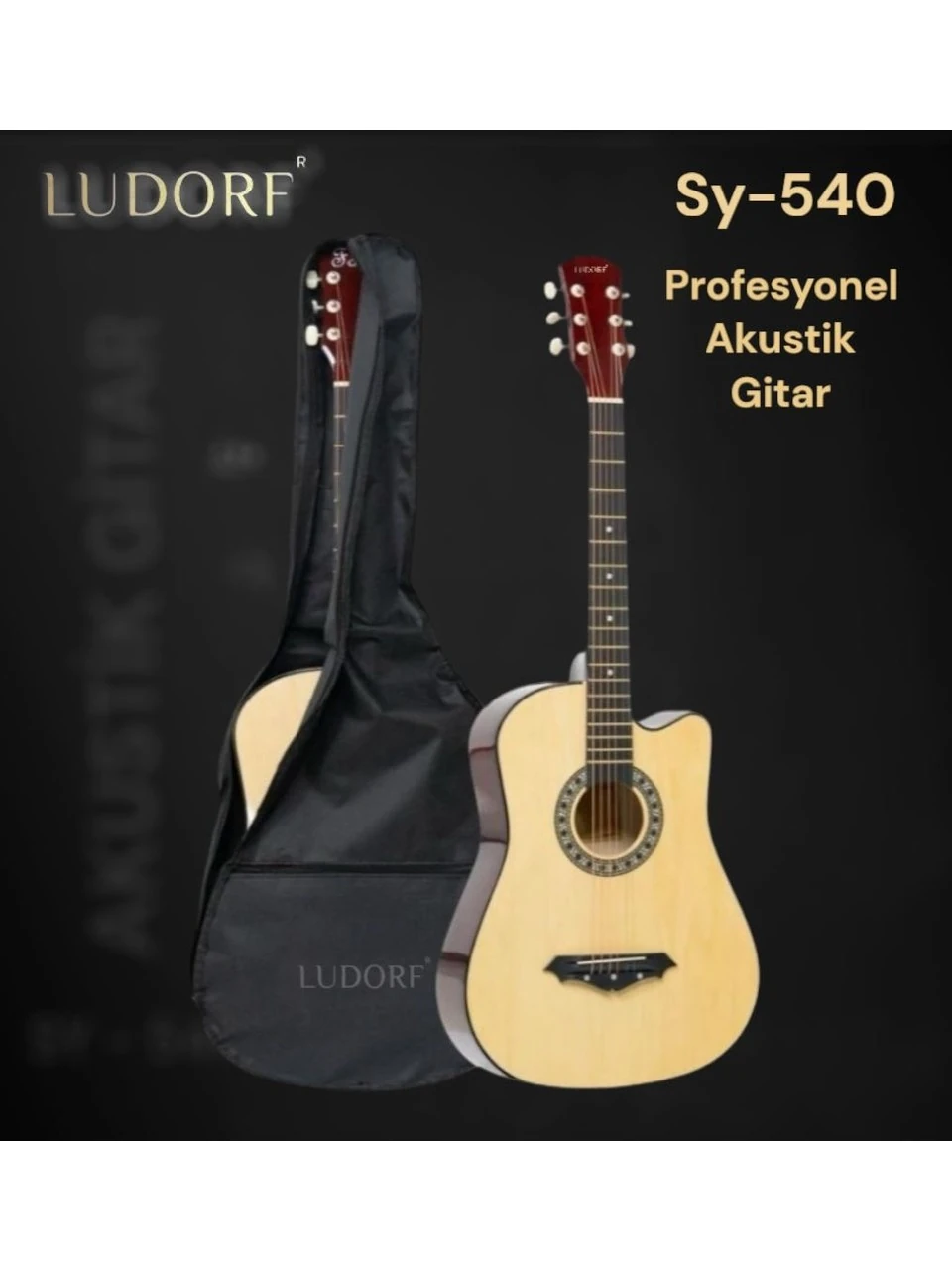 SY-540 PROFESYONEL AKUSTİK GİTAR main variant image