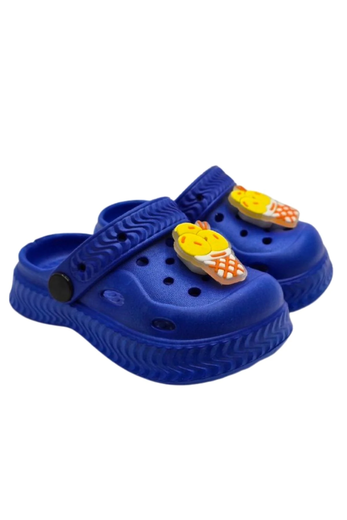 Dondurma Figürlü Mavi Çocuk Patik Terlik