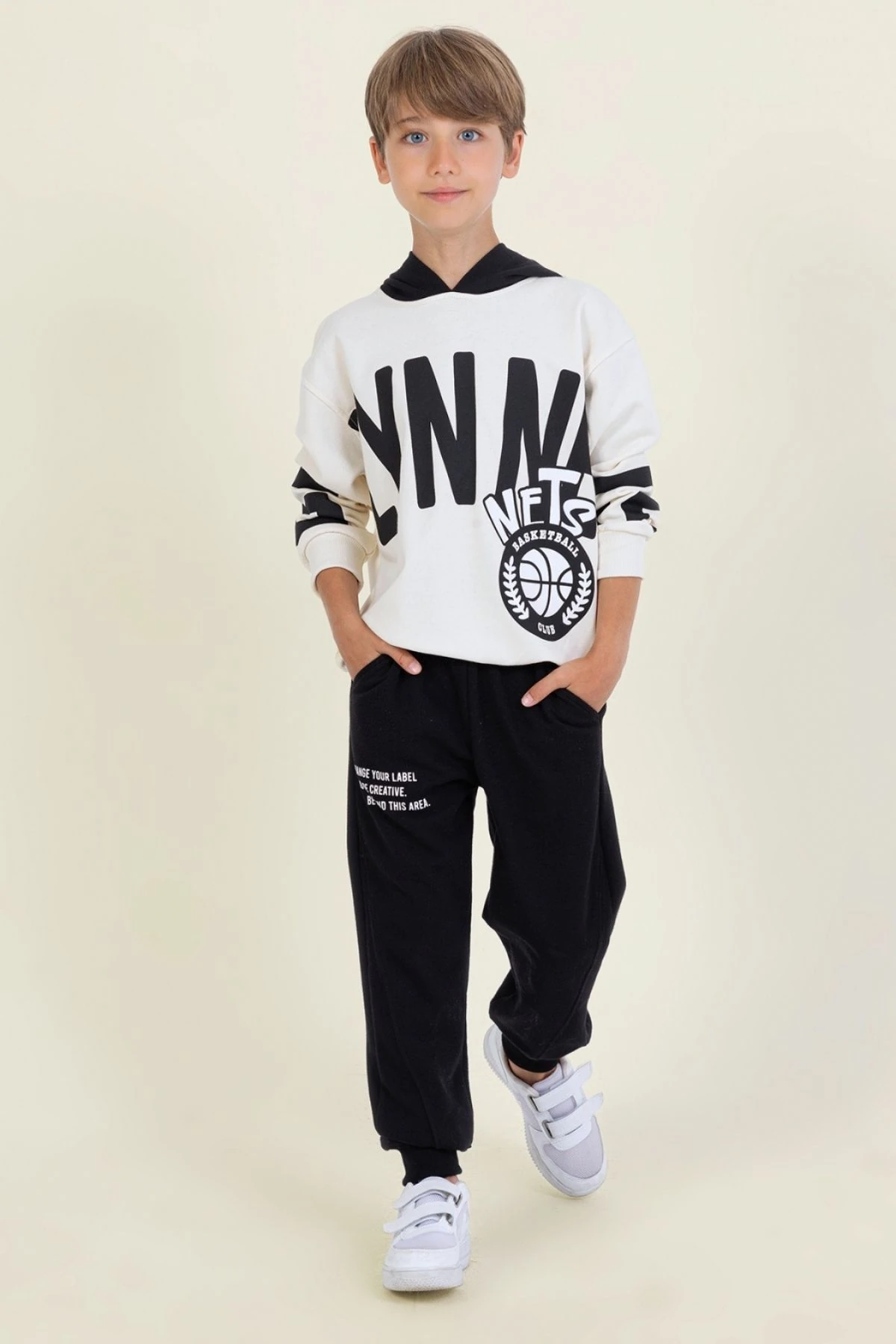 Erkek Çocuk  Cepli Jogger Eşofman Altı - Farklı Renk Seçenekleriyle