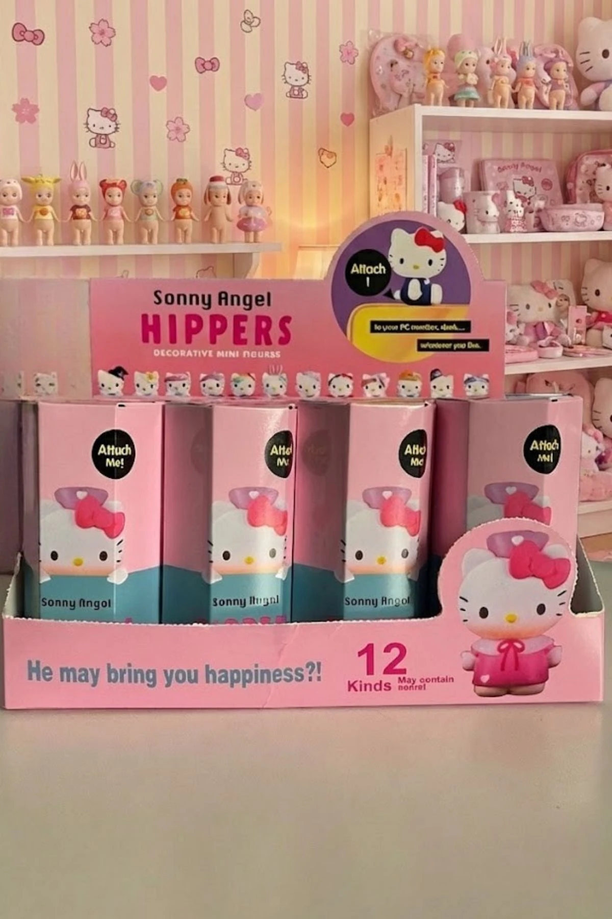 Sonny Angel x Hello Kitty HIPPERs Serisi Dekoratif Mini Figürler