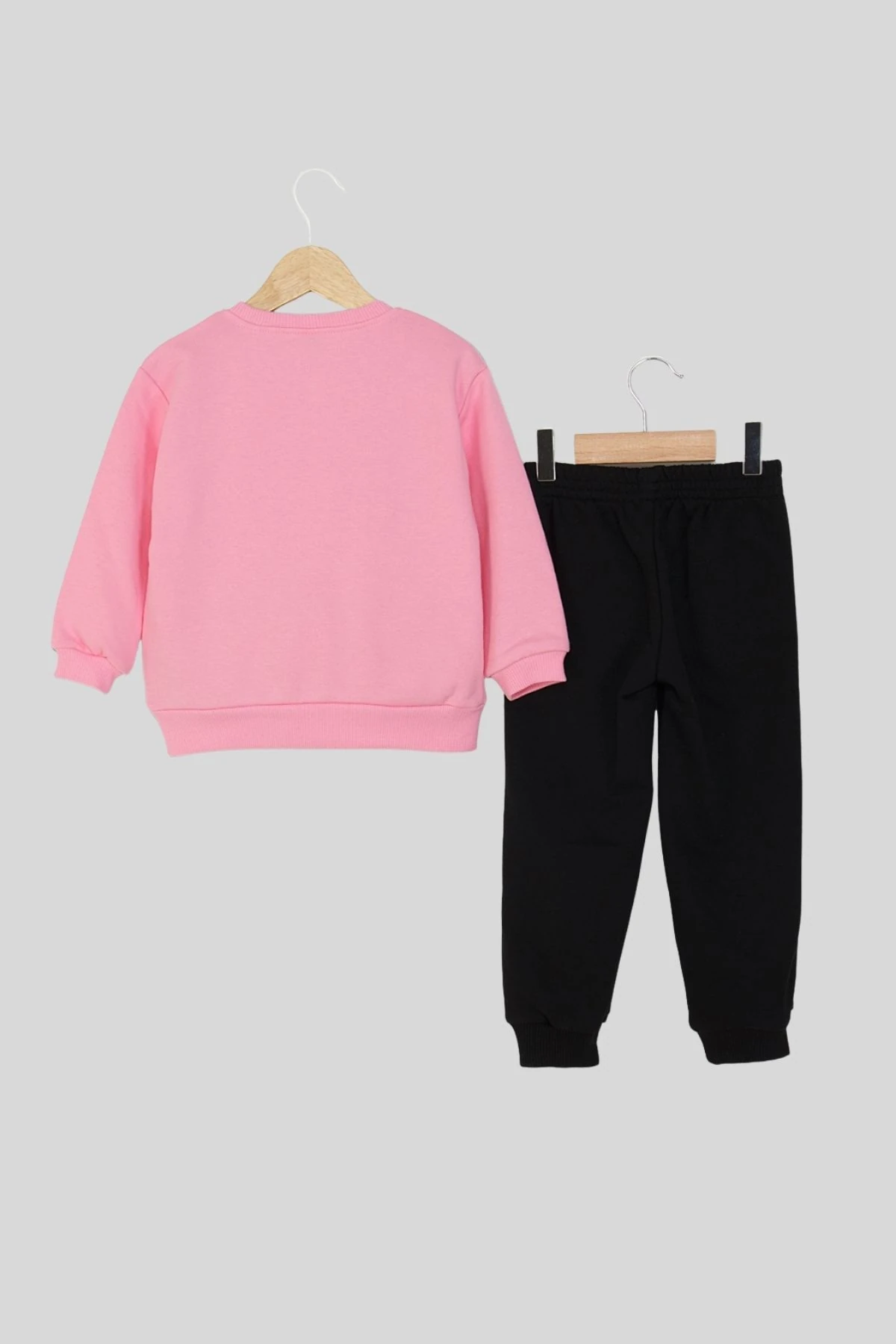 Kız Bebek Hello Kitty Baskılı Pembe Eşofman Takımı