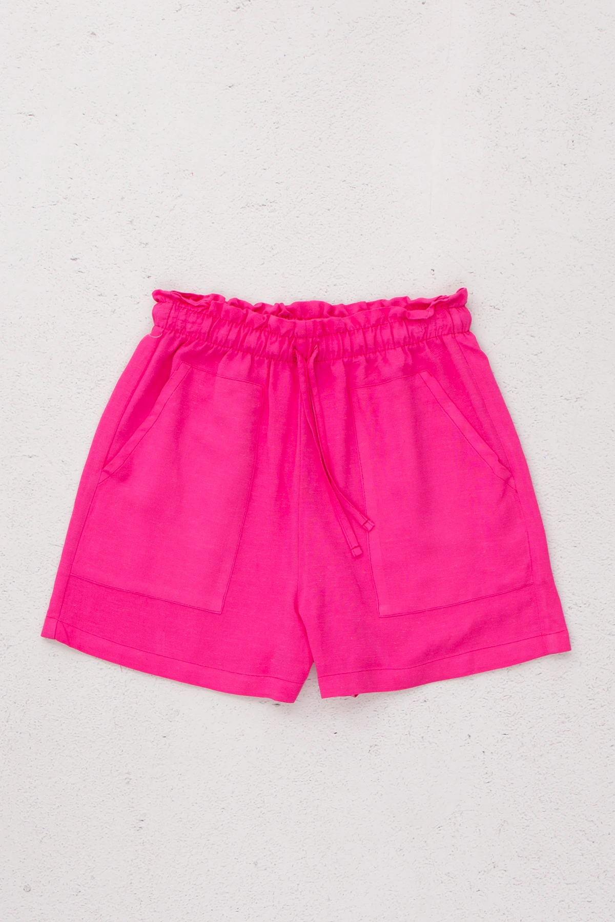 Çocuk Kız Tek Keten Şort D Hopi Kids