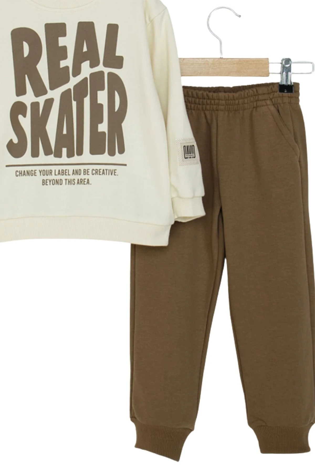 Erkek Çocuk Real Skater Baskılı Eşofman Takımı