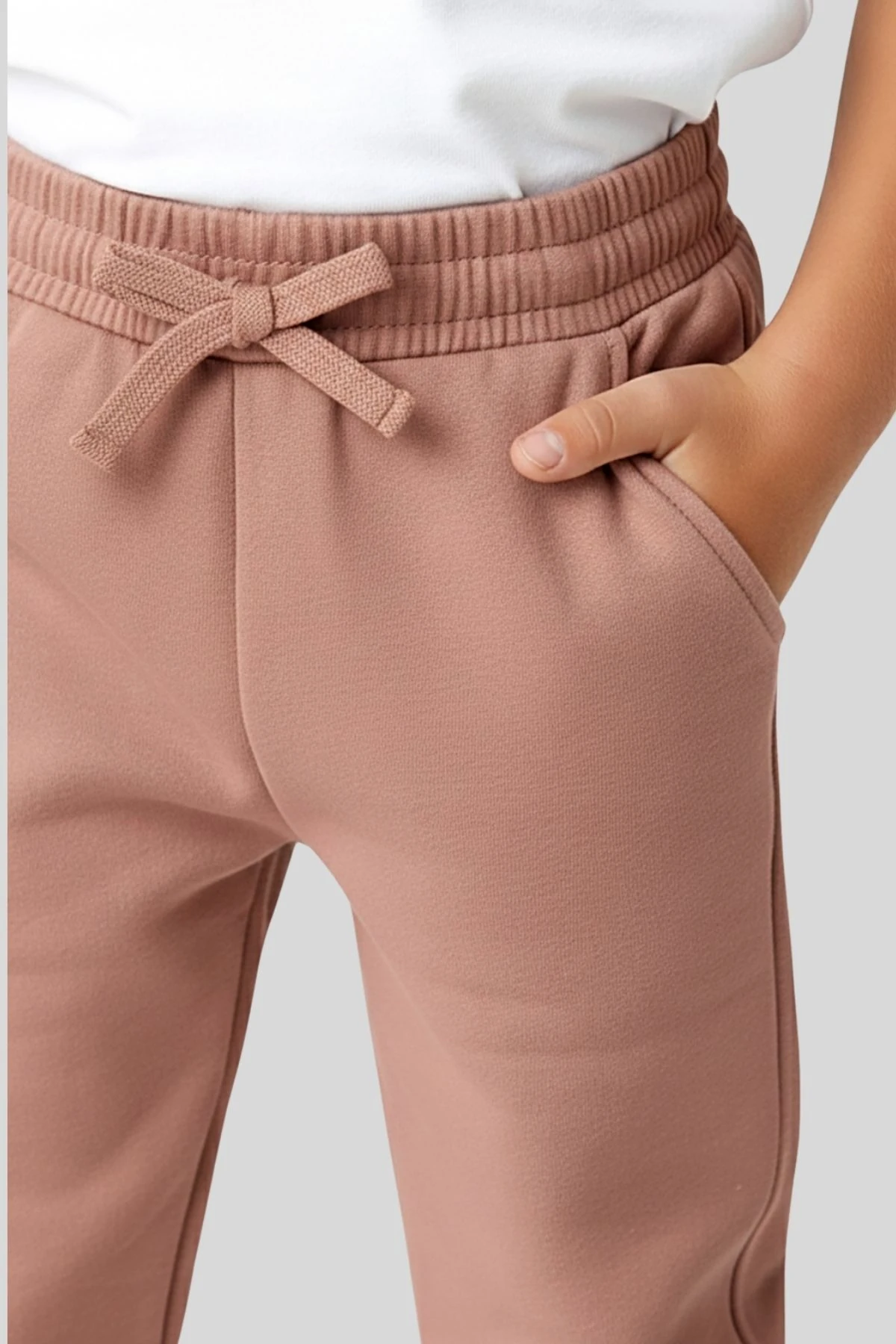 Çocuk Eşofman Altı, Jogger Pantolon, Lastikli Paça Eşofman, Basic Eşofman.