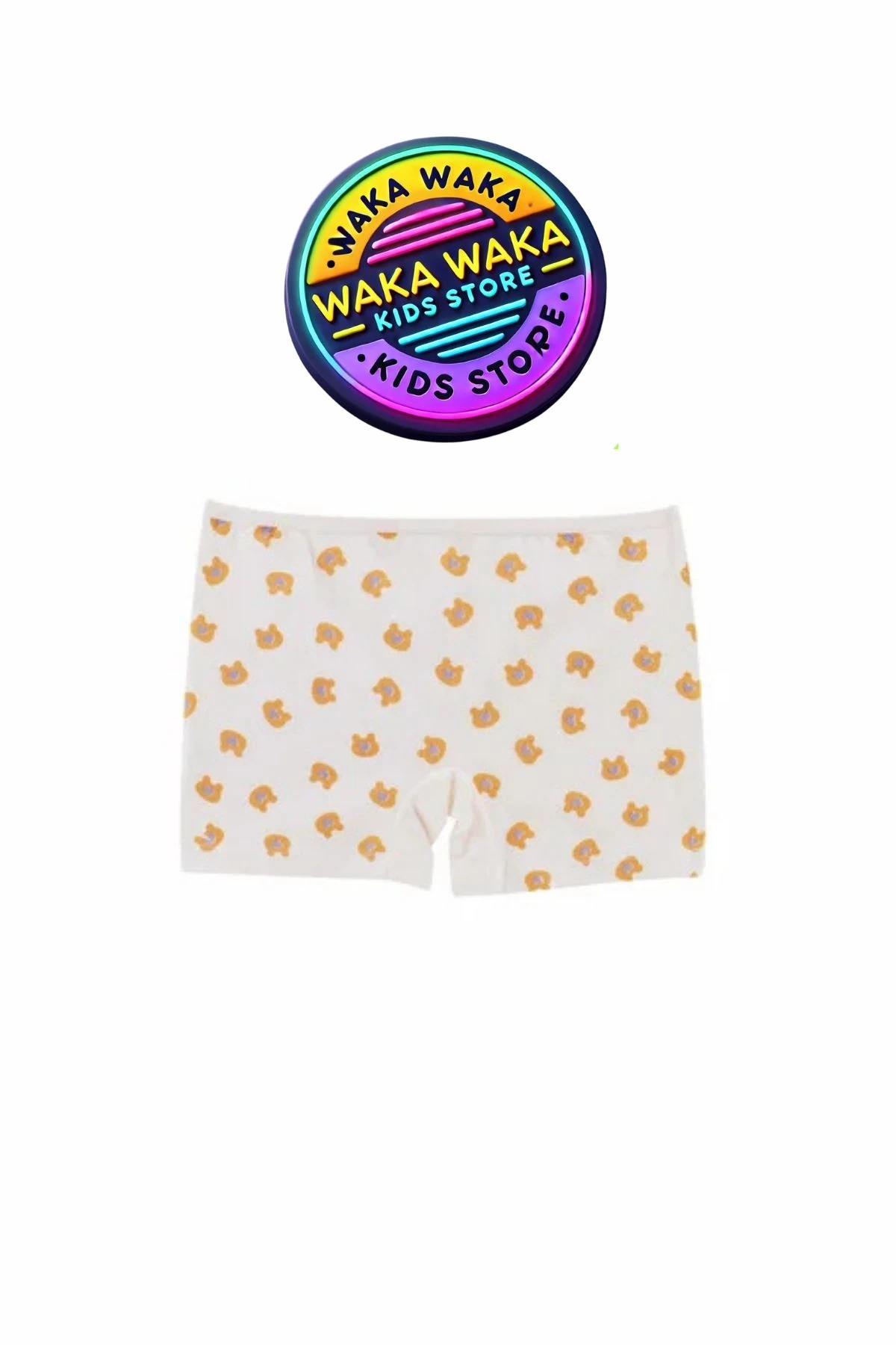 Kız Çocuk Pamuklu Boxer 6’lı Set – Çiçek, Kalp ve Renkli Desenli