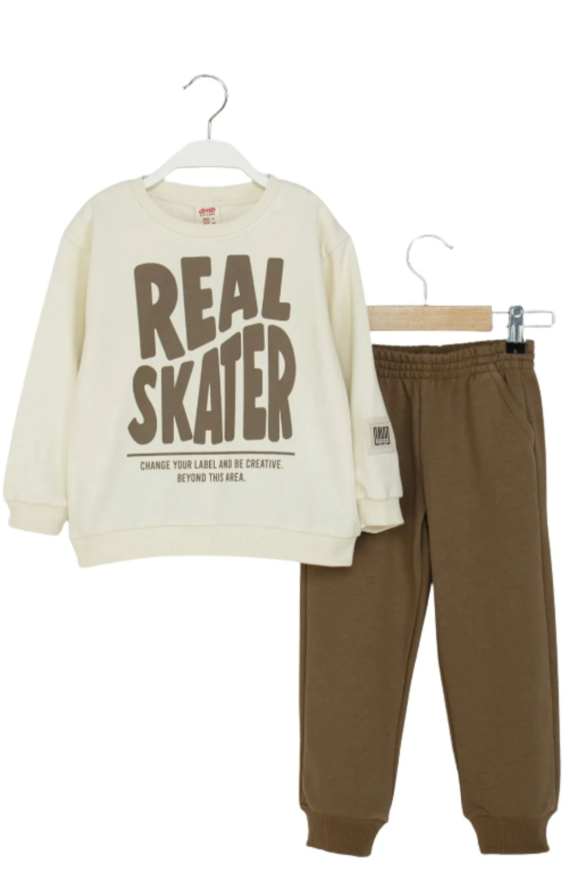 Erkek Çocuk Real Skater Baskılı Eşofman Takımı