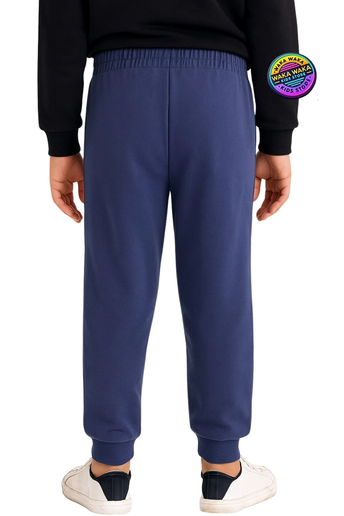 Unisex Çocuk Basic Renkli Eşofman Altı  Pamuklu Rahat Kesim Jogger Model