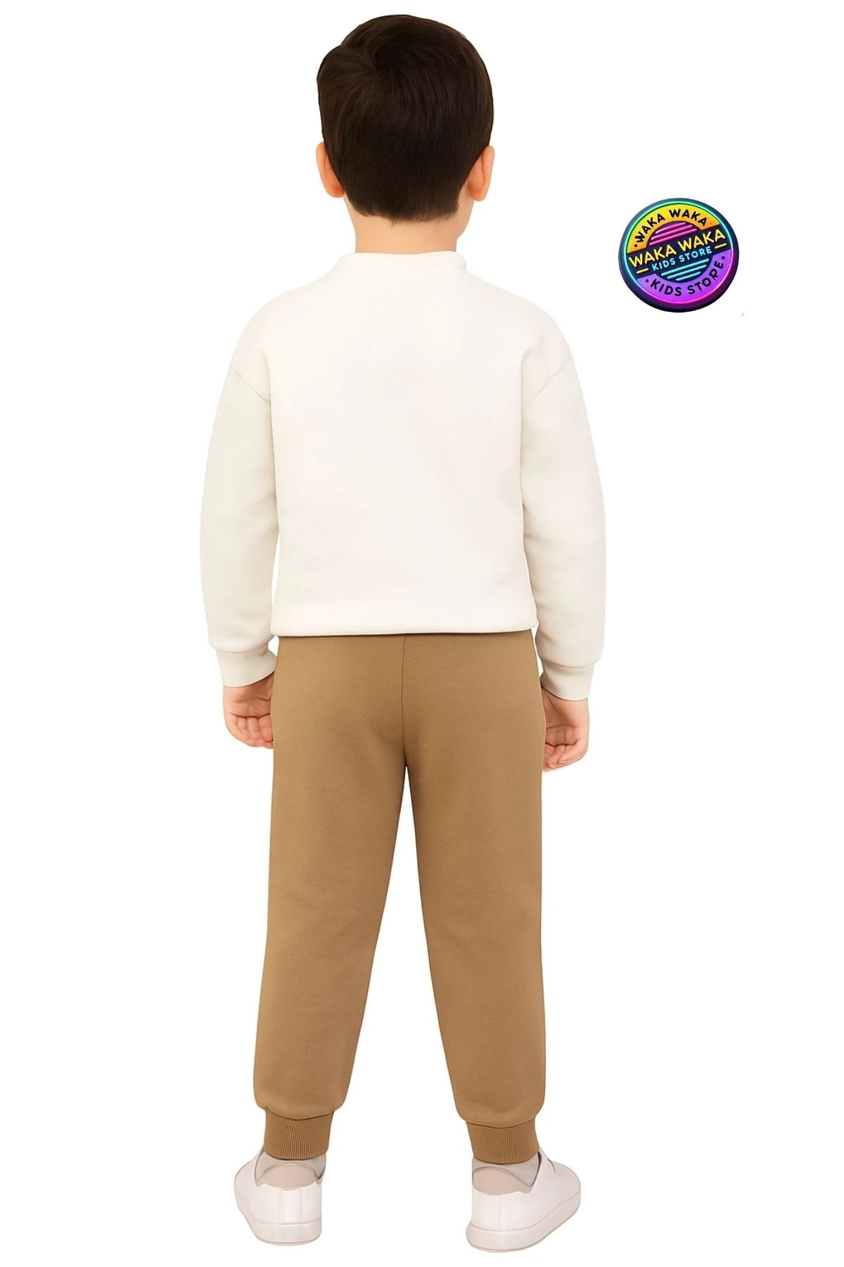 Unisex Çocuk Basic Renkli Eşofman Altı  Pamuklu Rahat Kesim Jogger Model