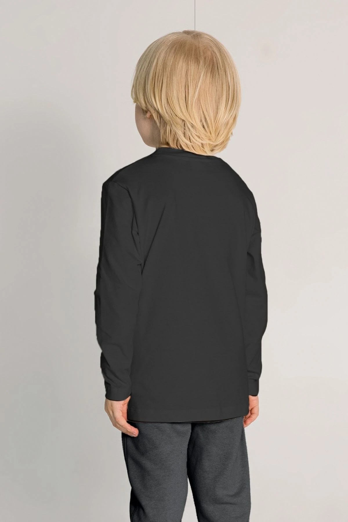 Erkek Çocuk Eşofman Takımı – Uzun Kollu Baskılı Sweatshirt & Rahat Jogger Alt