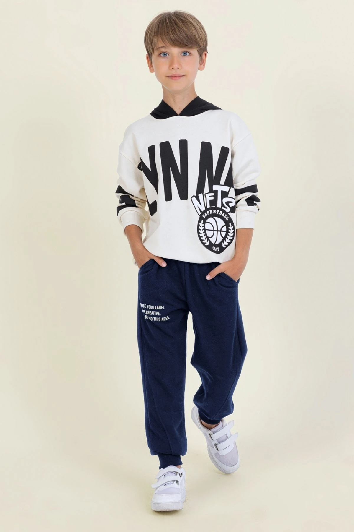 Erkek Çocuk  Cepli Jogger Eşofman Altı - Farklı Renk Seçenekleriyle