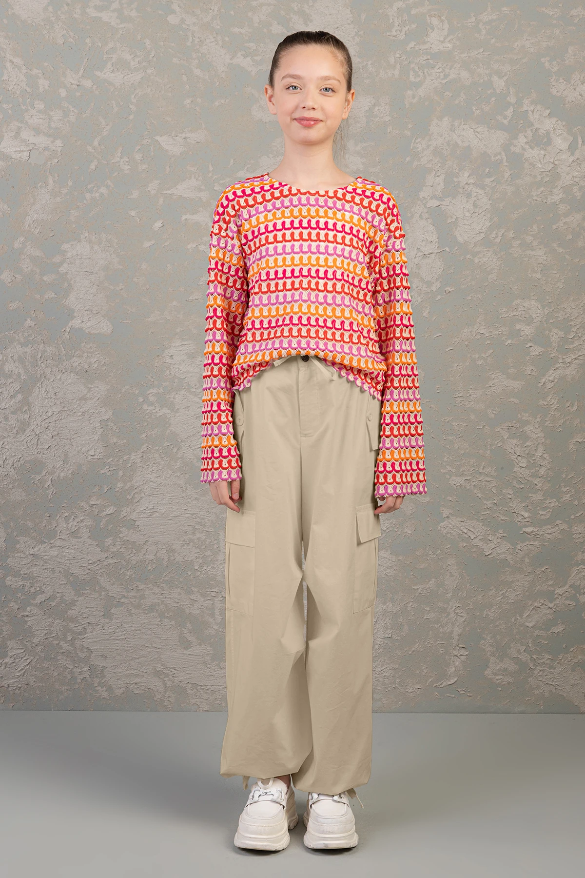 Paraşüt Kargo Cepli Alttan Büzülebilir Pantolon