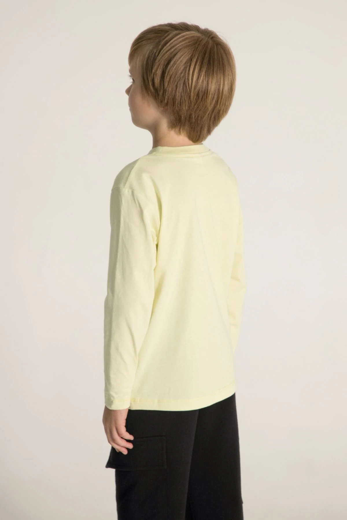 Erkek Çocuk Eşofman Takımı – Uzun Kollu Baskılı Sweatshirt & Rahat Jogger Alt