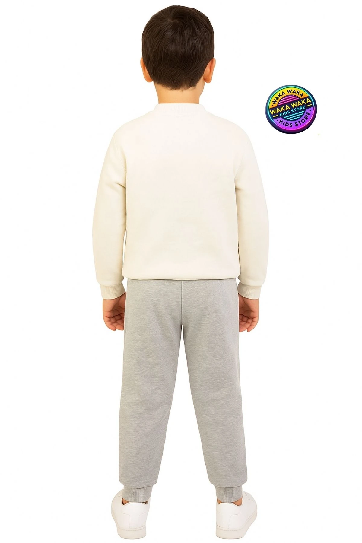 Unisex Çocuk Basic Renkli Eşofman Altı  Pamuklu Rahat Kesim Jogger Model