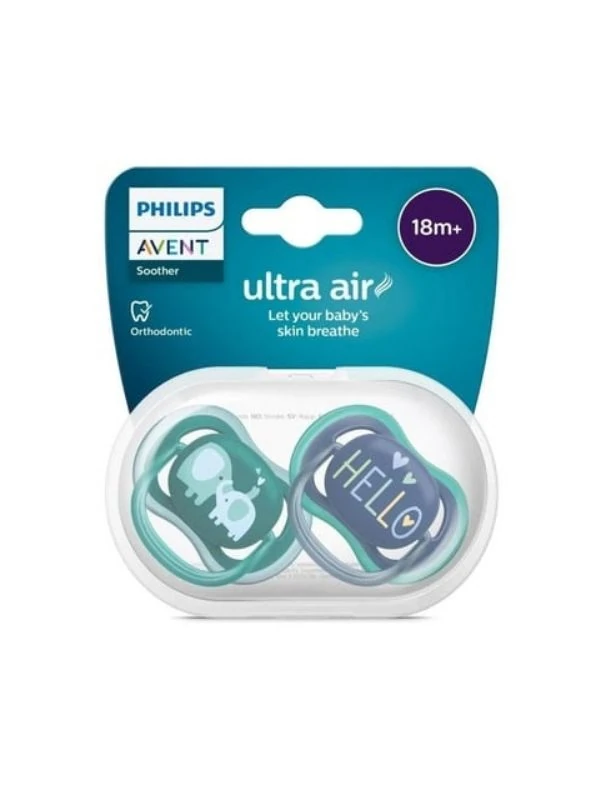 Philips Avent Ultra Air Emzik 18 Ay 2li Erkek Scf349-18