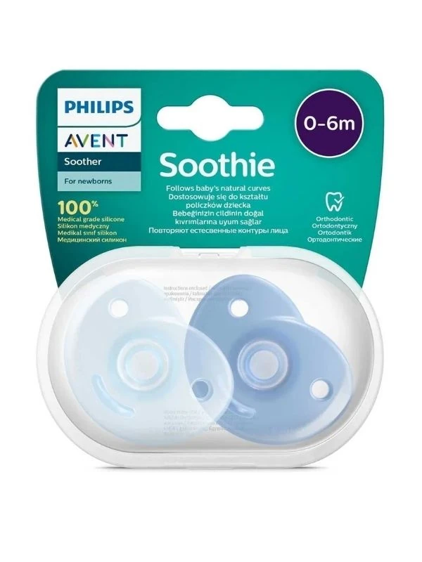 Philips Avent Soothie Emzik 0-6 Ay Erkek Scf099-21