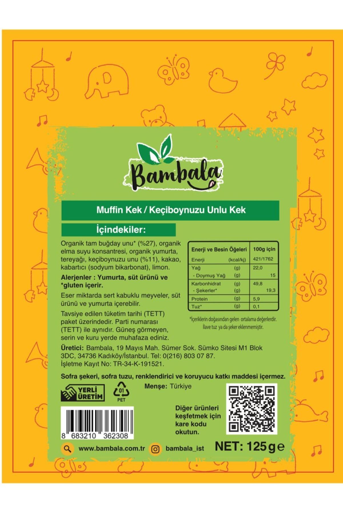 Muffin Kek 125g