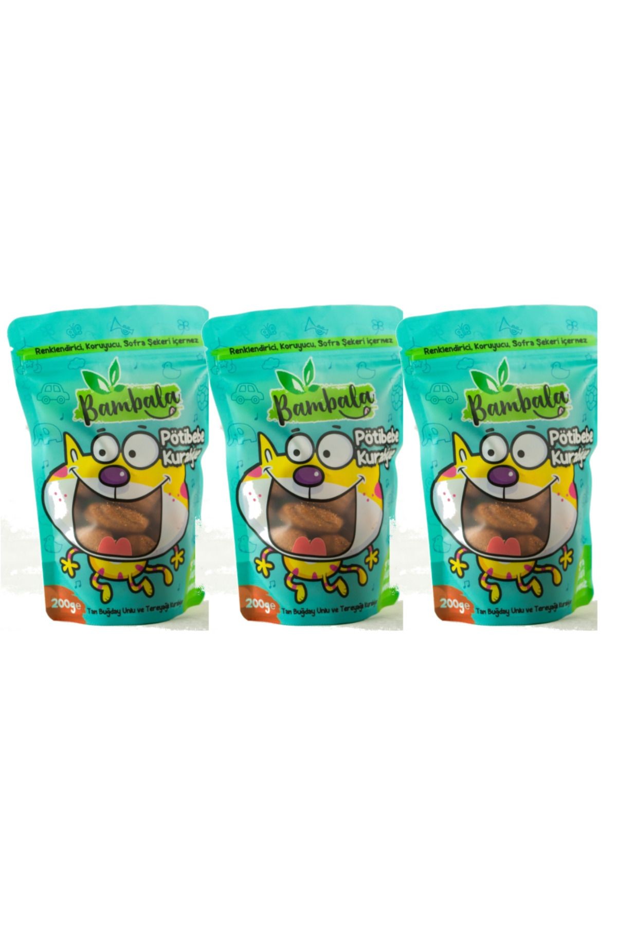 Pötibebe  Bisküvi 3x200g Büyük Paket