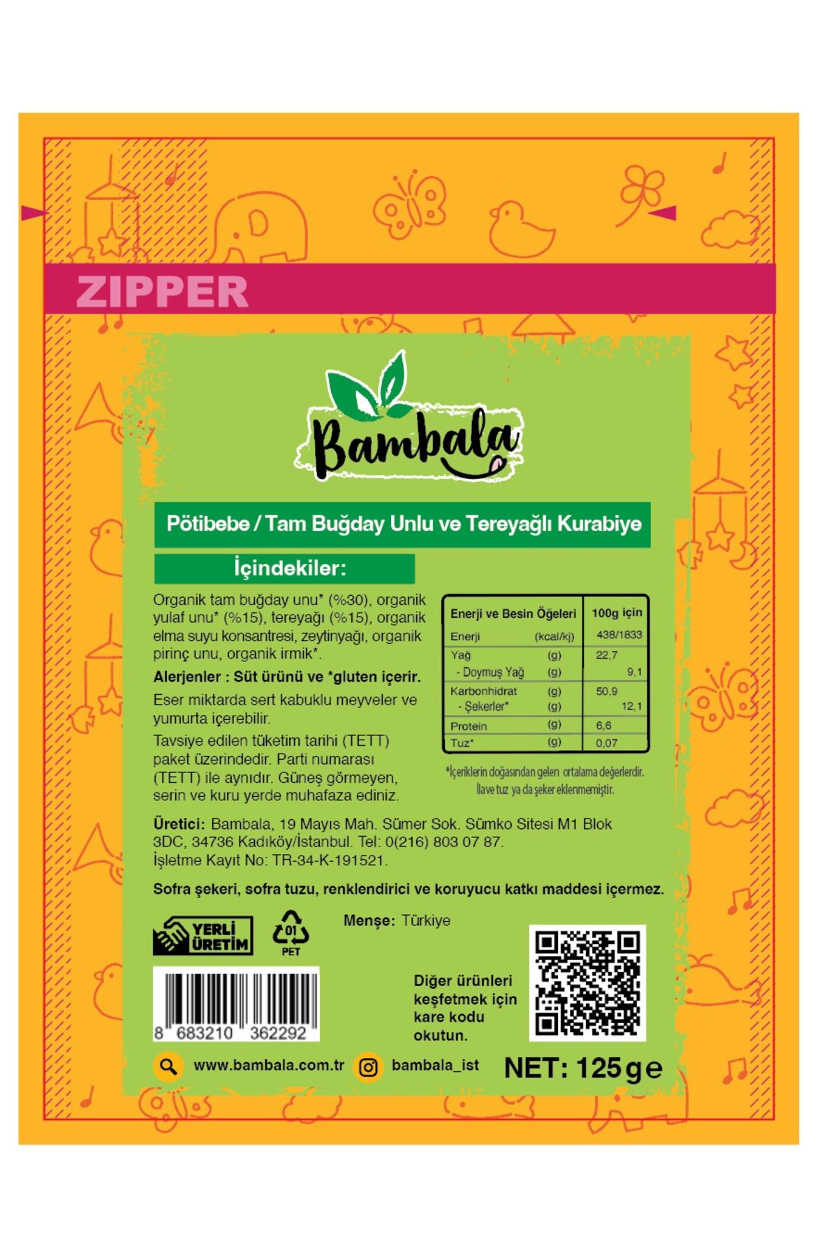 Potibebe  Bisküvi 2x125g