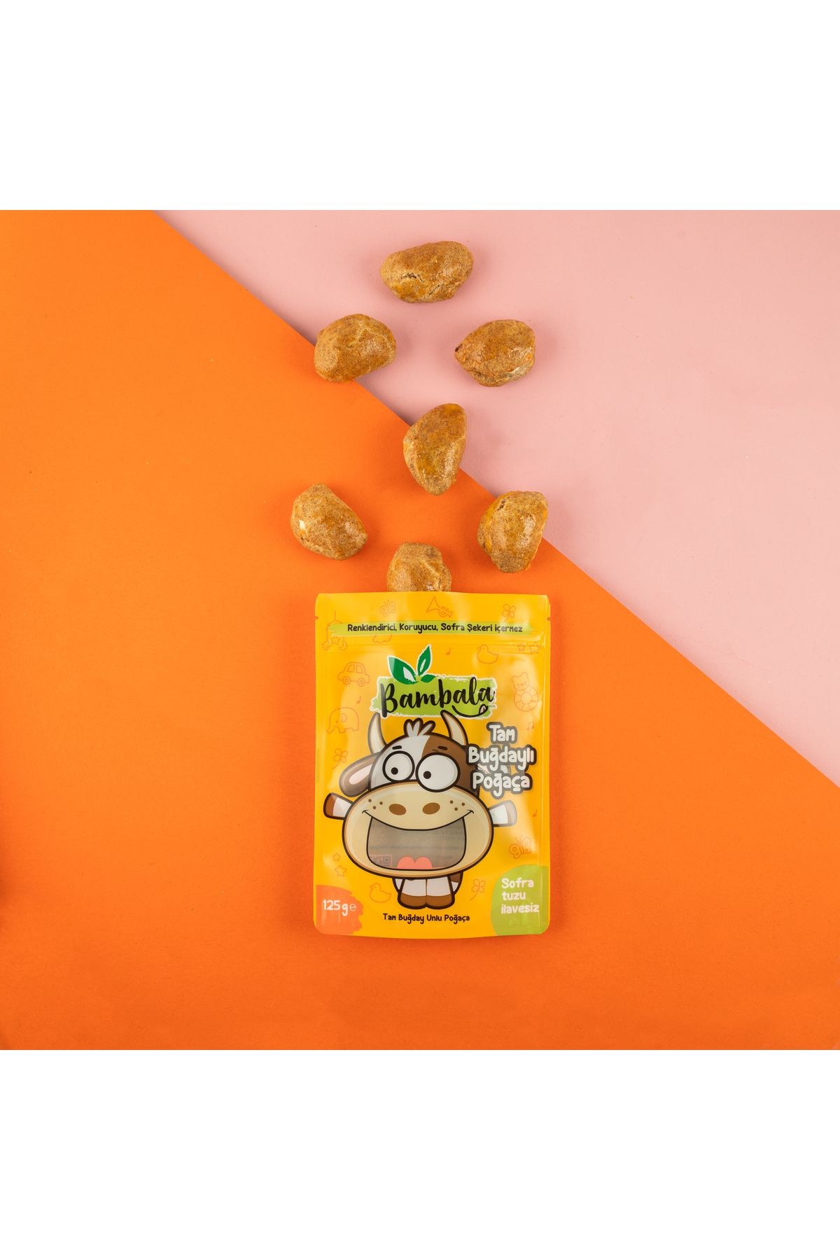 Atıştırmalık Paketi 3x125g (MUFFİN, ZENCEFİLLİ TARÇINLI KURABİYE, TAM BUĞDAY POĞAÇA)