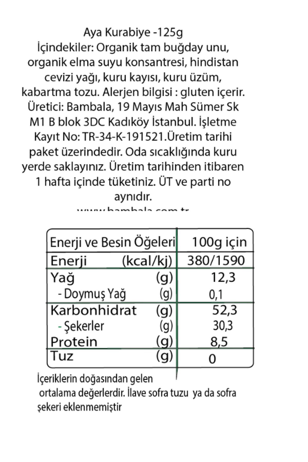 Aya Bebek Kurabiyesi -125g