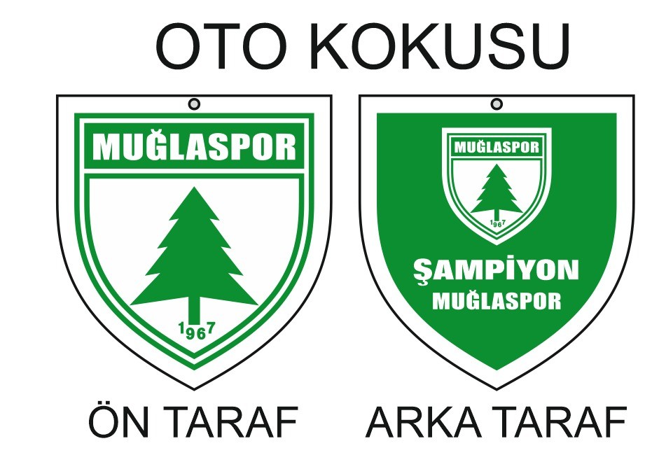 Muğlaspor Baskılı Oto Koku 100 Adet