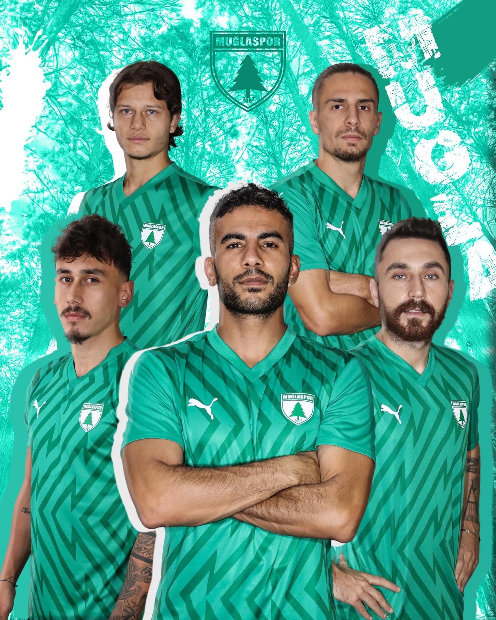 Muğlaspor 2024-2025 Yeşil İç Saha Forması – Puma Hedef Serisi